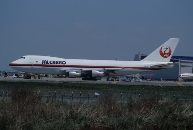 Boeing 747-200 (N211JL) - Departure at Narita Intl Airport Rwy34 on 199/04/30