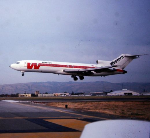 Cessna 140 (N7956W) - SJC - I took this photo from a Cherokee 140 right seat waiting to depart Runway 29 at KSJC- This was about August 1977 - I was flying for fun with a co-worker at the time, World famous Steve Picatti.
