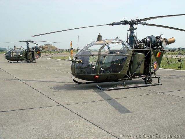 ALOUETTE2 — - first Heli of the world with Turbine engine - Army