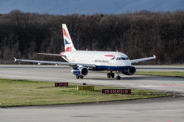 Airbus A319 (G-EUPS)