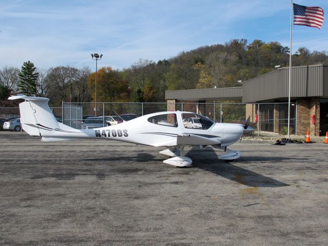 Diamond Star (N470DS) - A modern designed aircraft.