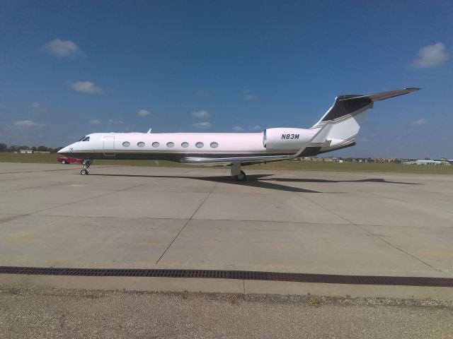 Gulfstream Aerospace Gulfstream V (N83M) - one of 3M jet