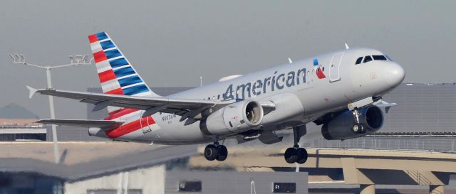 Airbus A319 (N803AW) - phoenix sky harbor international airport  17JAN20