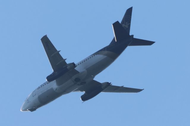 Boeing 737-700 (C-GNLK) - C-GNLK Boeing B-737-2K2C Nolinor Aviation Inc. De Quebec YQB vers Mirabel YMX Altitude 2230 Mètres Vitesse 483 Km/H. Survolant la ville de Lavaltrie QC.  Le 07-08-2024 à 18:16.
