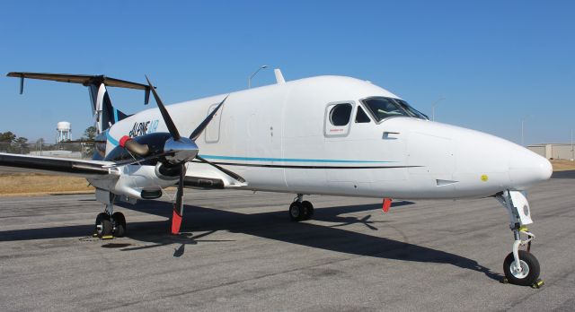 Beechcraft 1900 (N247GL) - An Alpine Air Express Beech 1900D Super Freighter on the ramp at Boswell Field, Talladega Municipal Airport, AL - mid-morning, February 11, 2022.