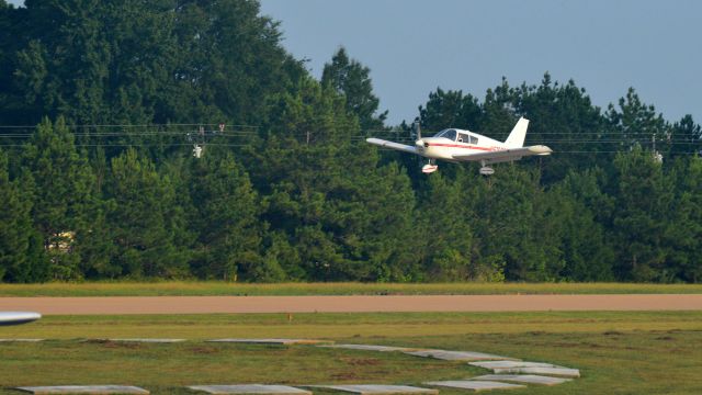 Piper Cherokee (N5700W) - Landing at its new home in Starkville, MS.