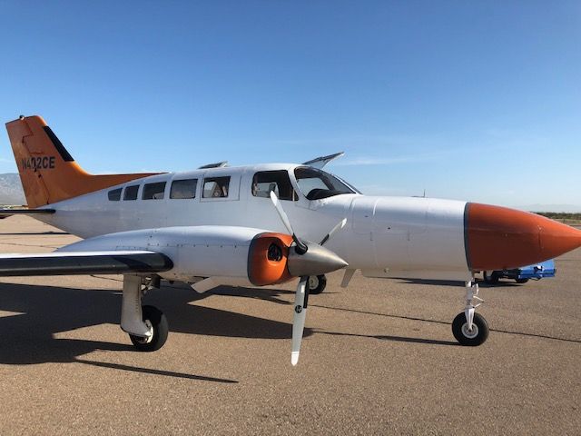 Cessna 402 (N402CE) - NORTH AMERICAN AERIAL SURVEYS OUT OF BENSON AZ