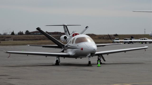 Cirrus Vision SF50 (N300DG) - Up close shot of a Vision Jet SF50 at BUF's FBO!