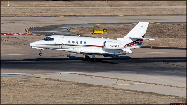 Cessna Citation Latitude (N554QS) - Netjets Citation Latitude landing into Dallas Love Field.