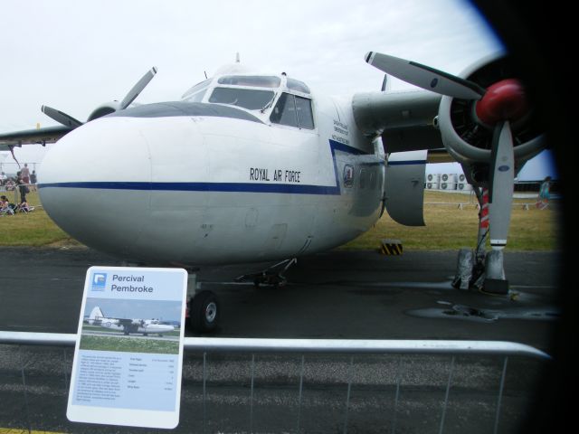 — — - PERCIVAL PEMBROKE ON STATIC DISPLAY FARNBOROUGH 19/07/14