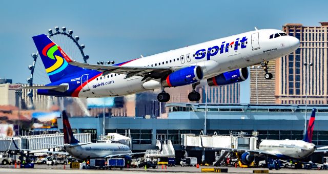 Airbus A320 (N622NK) - N622NK Spirit Airlines 2013 Airbus A320-232 - cn 5804 - Las Vegas - McCarran International Airport (LAS / KLAS)br /USA - Nevada March 24, 2017br /Photo: Tomás Del Coro