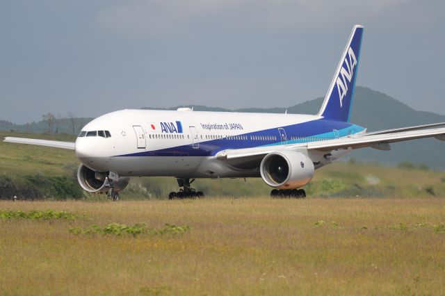 Boeing 777-200 (JA714A) - June 24th 2017:HKD-HND.