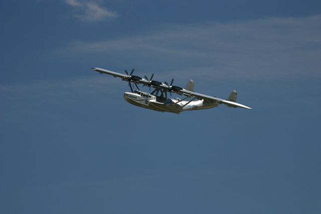 RP-C2405 — - Doriner 3 engine turboprop showing the crowd a profile view while making a fly by at the EAA Fly In 7-29-2005