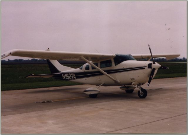 Cessna 206 Stationair (N160TA) - Getting ready for a survey mission in Wyoming year 2000