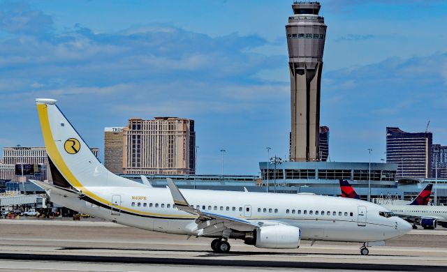 Boeing 737-700 (N43PR) - N43PR Boeing 737-75V(BBJ) s/n 28581 - Las Vegas - McCarran International (LAS / KLAS)br /USA - Nevada,  April 5, 2019br /Photo: TDelCoro