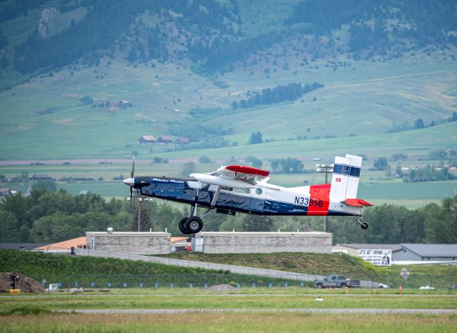 N338SB — - One of 5 state side here in the US. This PC-6 has extended fuel tanks too which adds very sharp design.