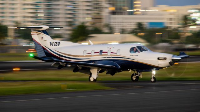 Pilatus PC-12 (N13P) - New aircraft on data base 