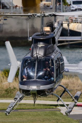 Bell JetRanger (ZS-RWF) - V&A Waterfront Cape Town heli-pad