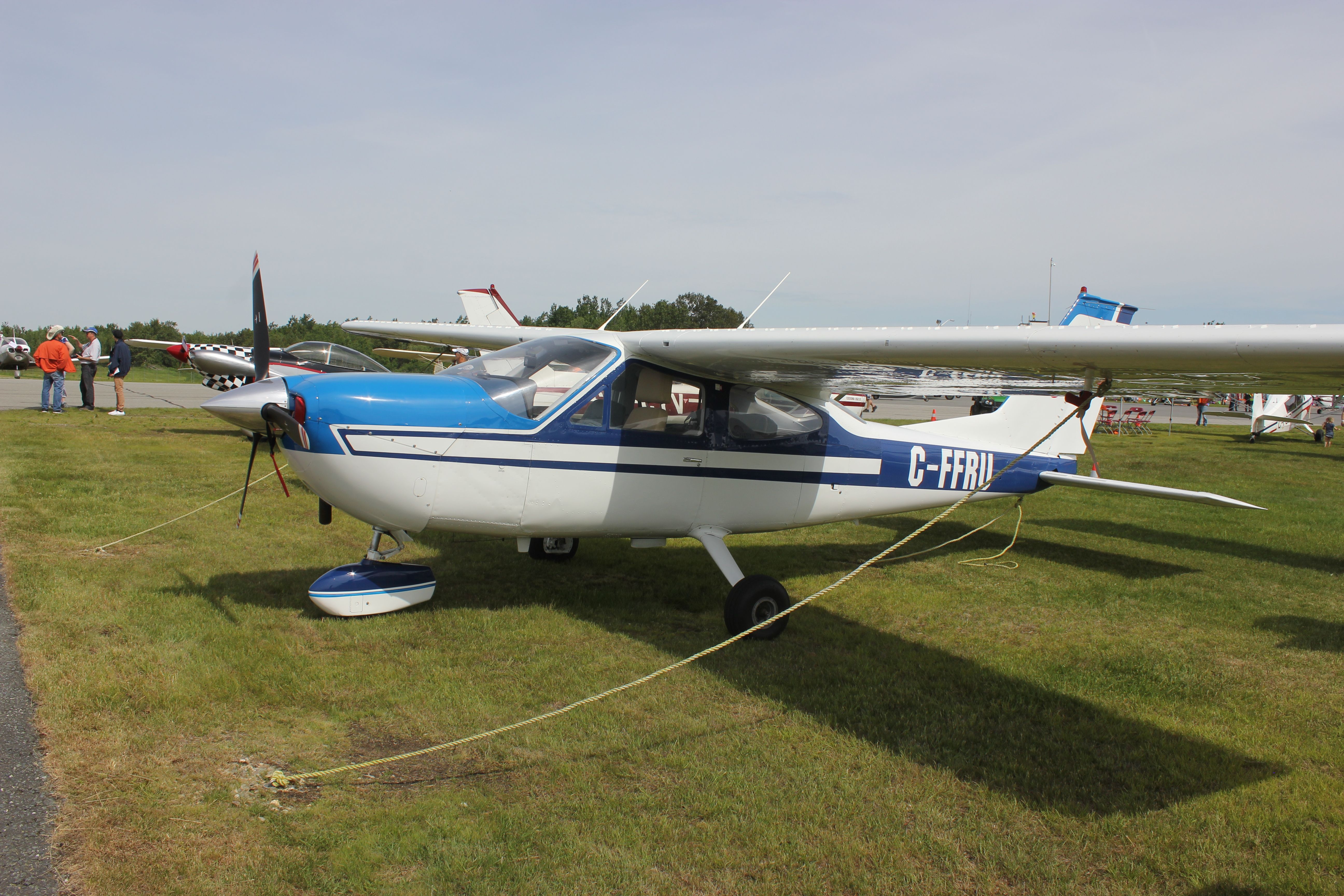 Cessna Cardinal (C-FFRU) - C-FFRU Cessna 177-B RVA Aéroport de Sherbrooke QC. CYSC 16-08-2018.