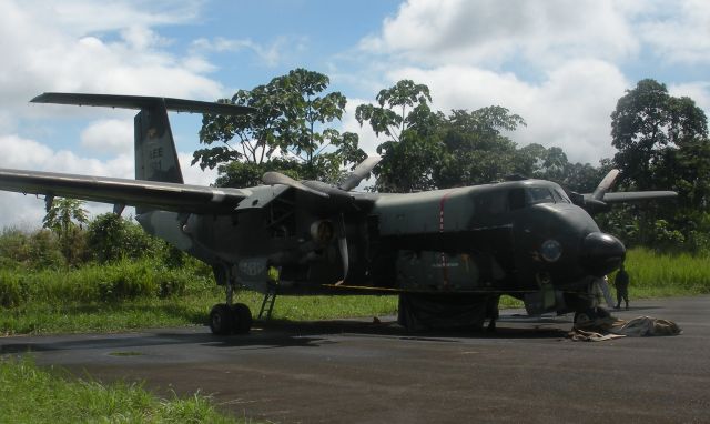 De Havilland Canada DHC-5 Buffalo (AEE501) - BELLY LANDING NEAR QUEVEDO ECUADOR