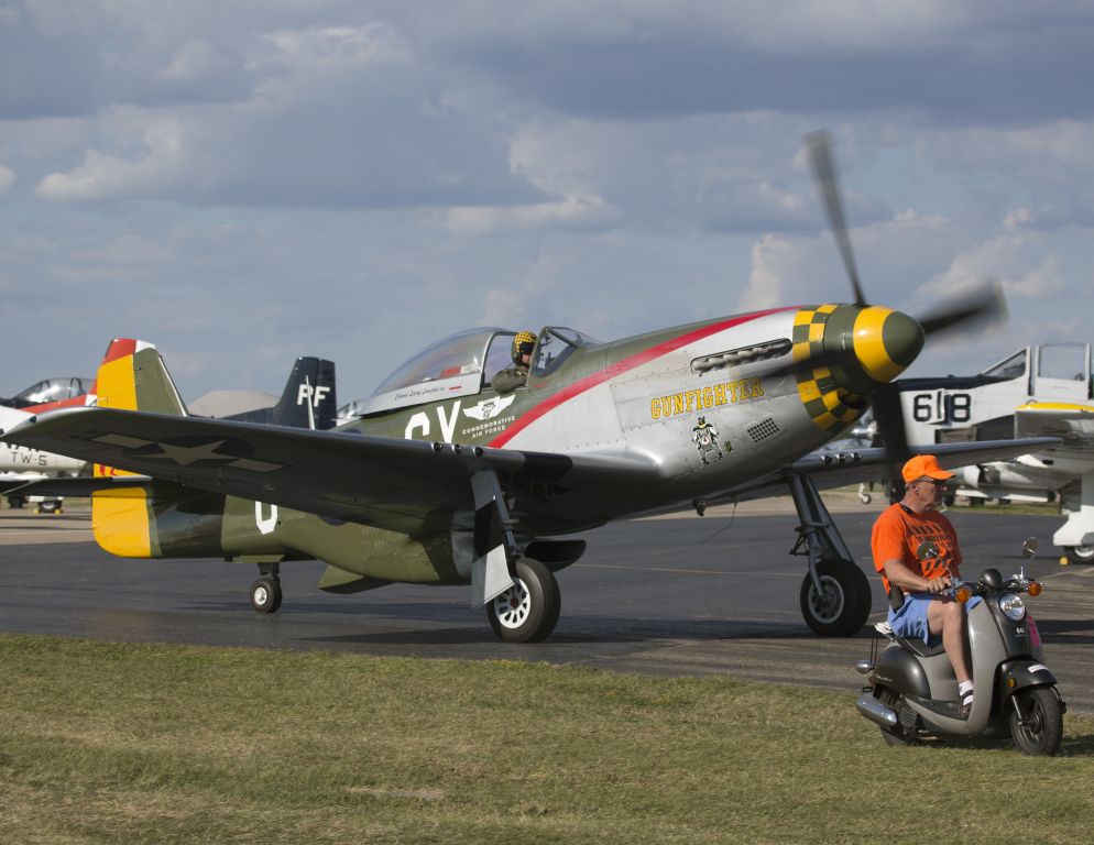 North American P-51 Mustang (N5428V) - Oshkosh 2014 is coming up!