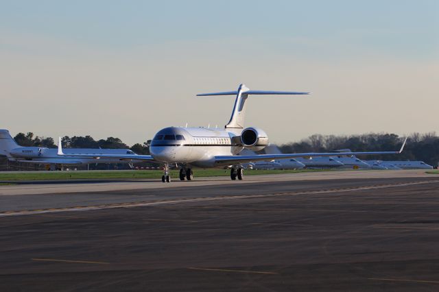 N228SS — - Bombardier Global Express taxiing past billionaires row in Atlanta during Super Bowl week 2019. Questions about this photo can be sent to Info@FlewShots.com