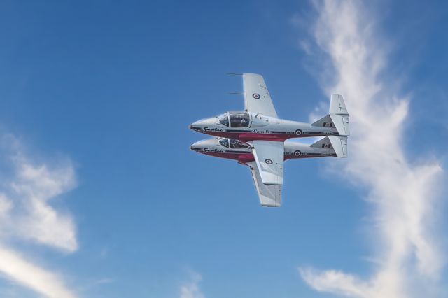 — — - RCAF Snowbirds.