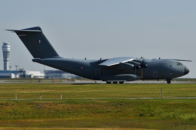 AIRBUS A-400M Atlas (F-RBAF) - French Air Force Airbus A400M at YYC on July 29.