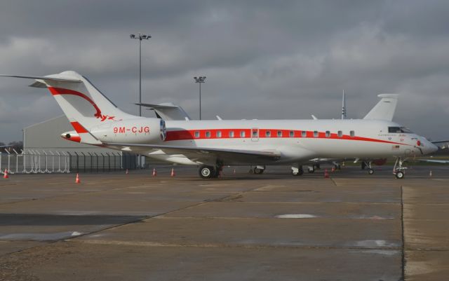 Bombardier Global Express (9M-CJG) - 23/01/2014