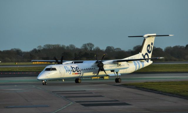 de Havilland Dash 8-400 (G-JECE) - Flybe De Havilland Canada DHC-8-402Q Dash 8 G-JECE in Manchester 