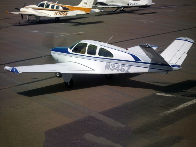 Beechcraft 35 Bonanza (N345Z) - A very nice v-tail Bonnie.