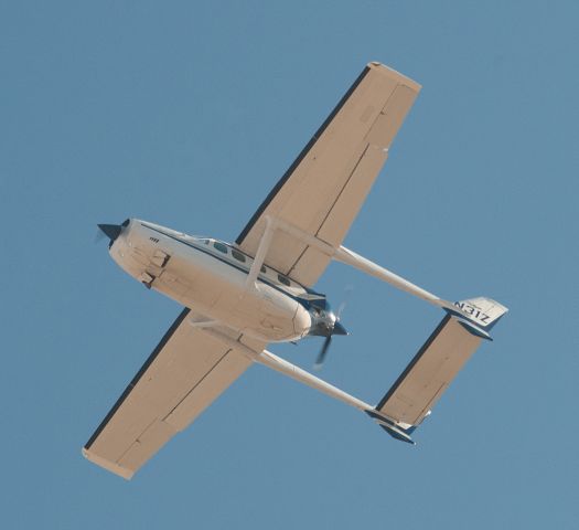 Cessna T337G Pressurized Skymaster (N31Z) - Departing Carson City