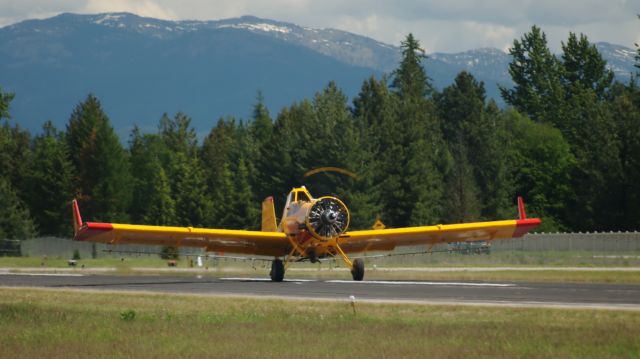 C-GTIH — - Ayres S-2R with winglets came in to town for a few minutes. Made a wonderful noise with that big radial...
