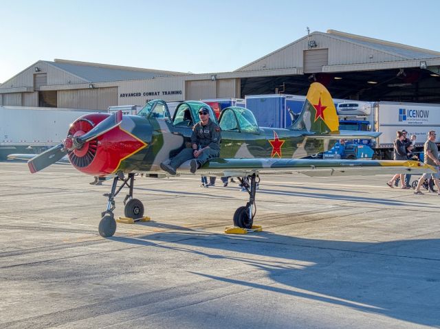 N52EX — - YAK-52 at Aviation Nation 11-2019 Nellis AFB