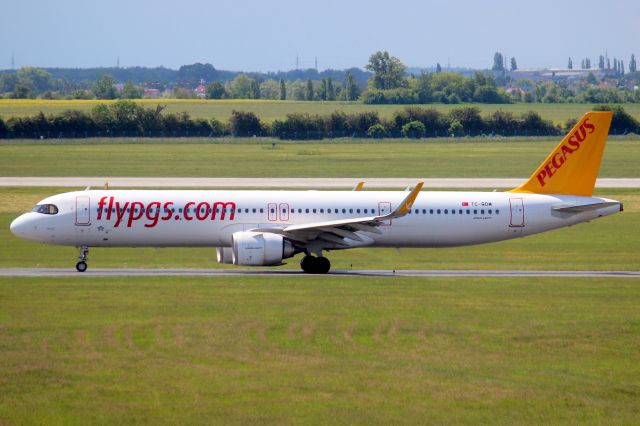 Airbus A321neo (TC-RDM) - Taxiing to depart rwy 30 on 26-May-25 operating flight PGT304 to LTFJ.