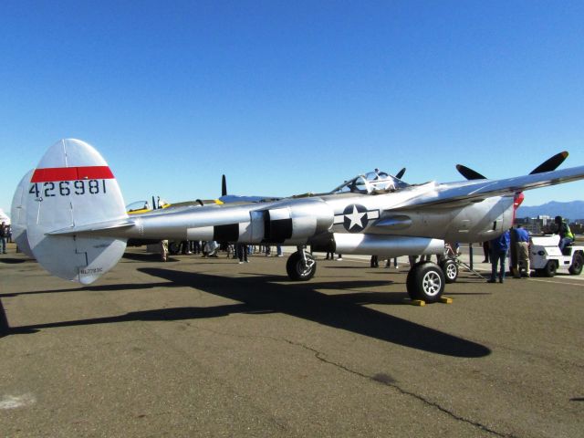 Lockheed P-38 Lightning (N7723C) - On display at Lyon Air Museum