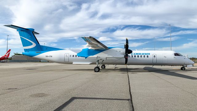 de Havilland Dash 8-400 (VH-IYH) - Ex D-ABQT of Air Berlin and Eurowings and OE-IIQ of GECAS 