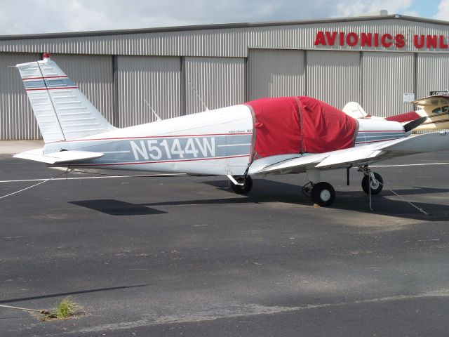 Piper Cherokee (N5144W) - Parked at CXO.