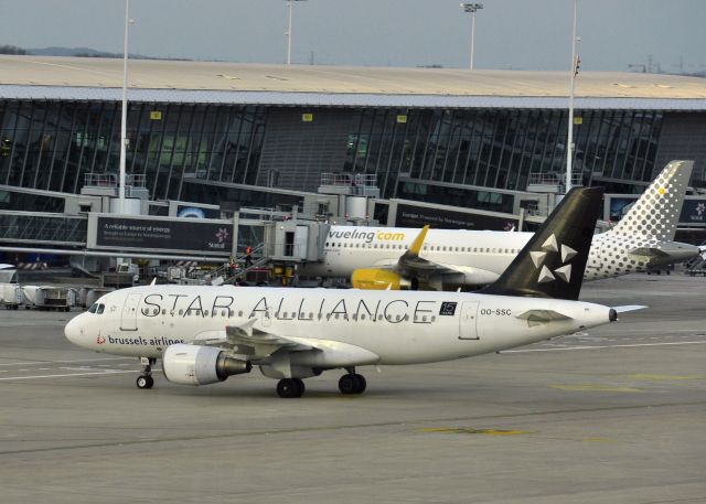 Airbus A319 (OO-SSC) - Brussels Airlines Airbus A319-112 OO-SSC in Brussels 