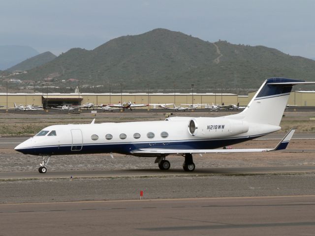 Gulfstream Aerospace Gulfstream IV (N218WW) - Feb. 3, 2008 - Superbowl visitor