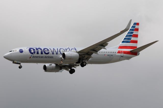 Boeing 737-800 (N837NN) - One World CS - First pic on database of new cs