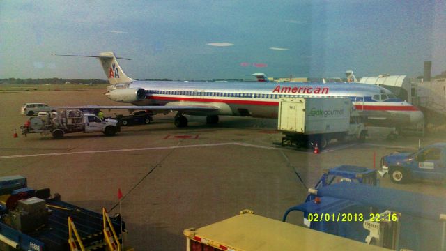 McDonnell Douglas MD-82 (N7549A) - My Super 80 flight I took from Chicago. July 12, 2014