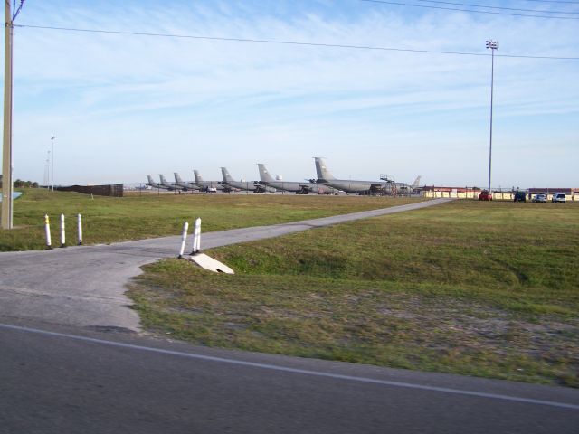 — — - KC-135S SITING ON THE TARMAC