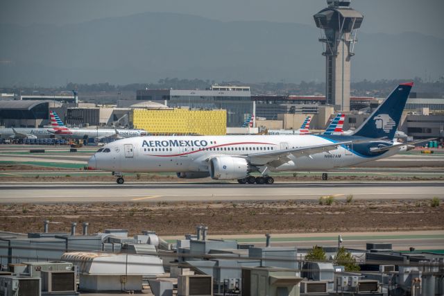 Boeing 787-8 (N967AM) - 3 Sep 2022 - LAX