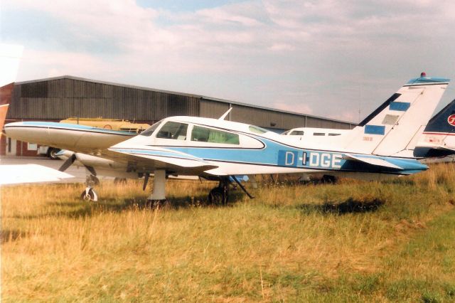 Cessna 310 (D-IDGE) - Seen here in Aug-89.br /br /Reregistered N310TS 27-Dec-93,br /then N310SK 31-Oct-06.