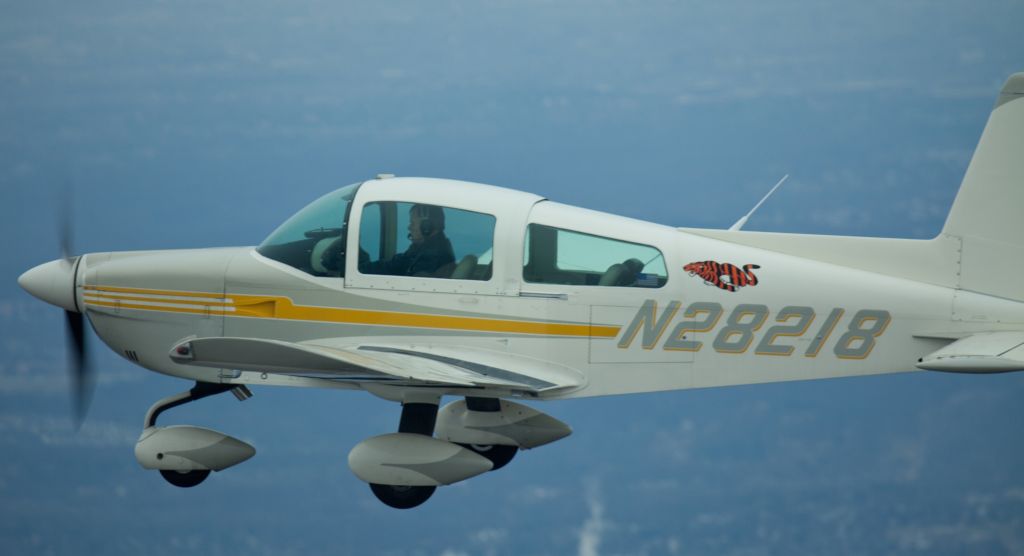 Grumman AA-5 Tiger (N28218) - One of the finest Tigers in the US, based at RELIANT AIR, where you find the lowest fuel price on the Danbury (KDXR) airport.