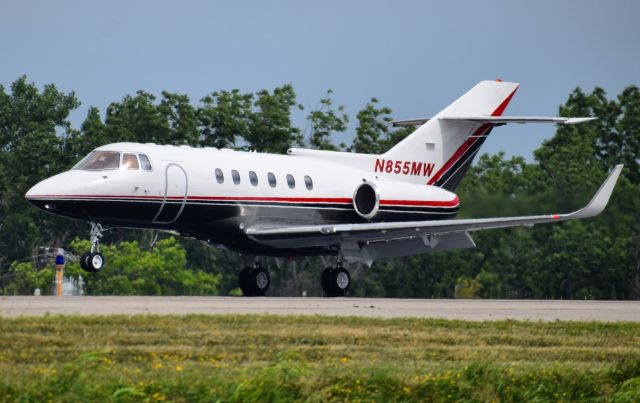 Hawker 800 (N855MW) - Taken July 2019