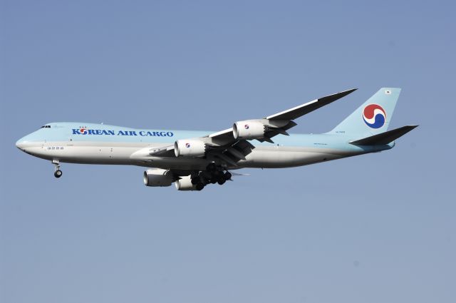 BOEING 747-8 (HL709) - Final Approach to Narita Intl Airport Rwy16R on 2013/04/18