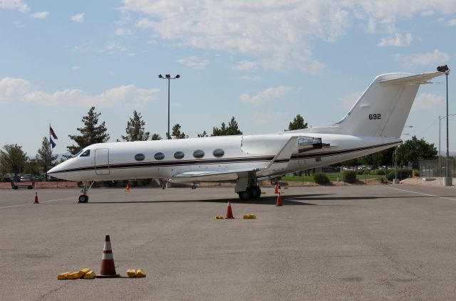 16-3692 — - US Navy  C-20D  163692  belonging to unit VR-1 parked at Las Vegas McCarron Airport on 8/24/2010.