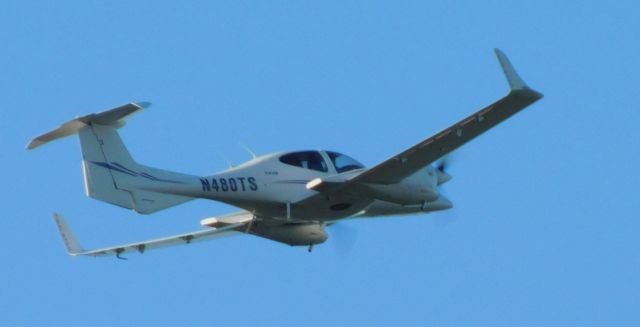 Diamond Twin Star (N480TS) - N480TS just taken off from CVO 29th January 2019